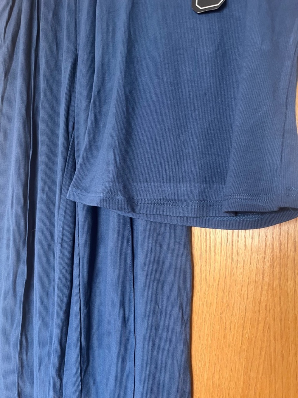 Oncharm Royal Blue Two-Piece Tank Top and Wide Leg Pants Set - Picture 4 of 8